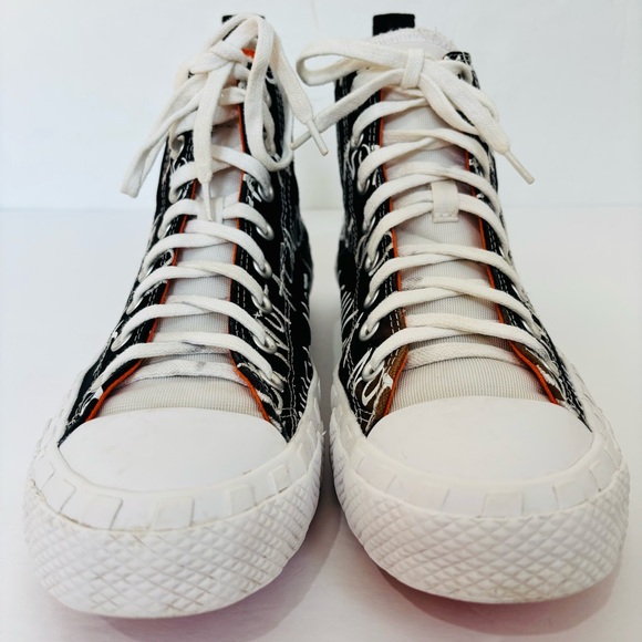 Converse Men's 9 Not a Chuck 70 HI UNT1TL3D Black White Platform Sneakers - Picture 8 of 16